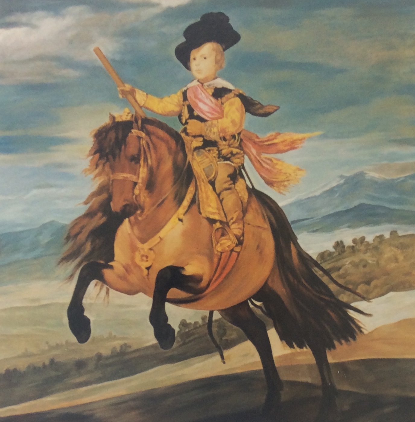 Janina Pazdan's interpretation of Velázquez's Prince Baltasar Carlos on Horseback